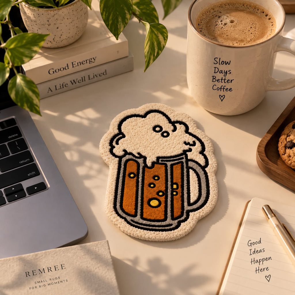 Beer Mug, Mug Rug