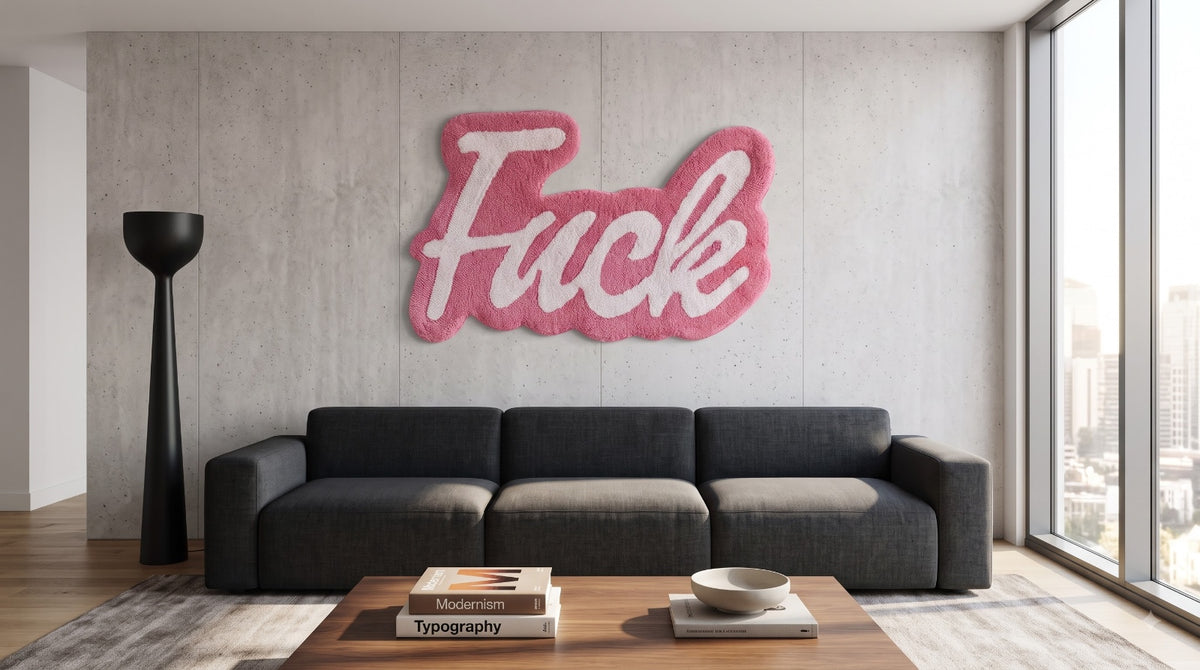 Fuck Wall rug