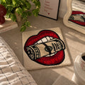 Money Mouth Floor Rug