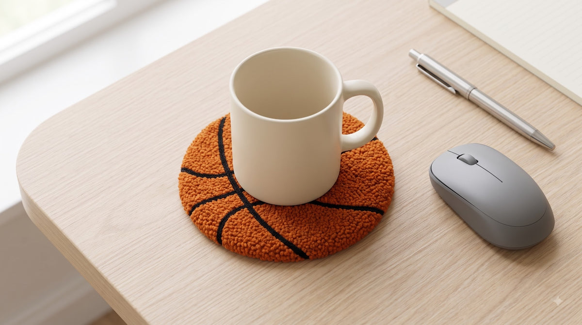 Hoops - Basketball Desk Rug