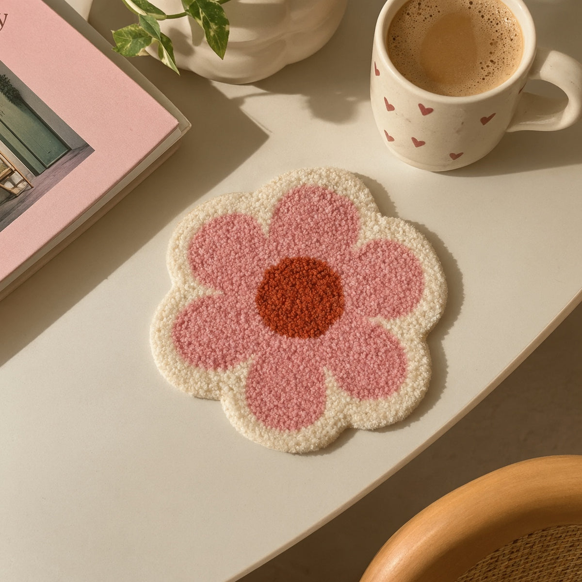 Bloom Pop Daisy Mug Rug