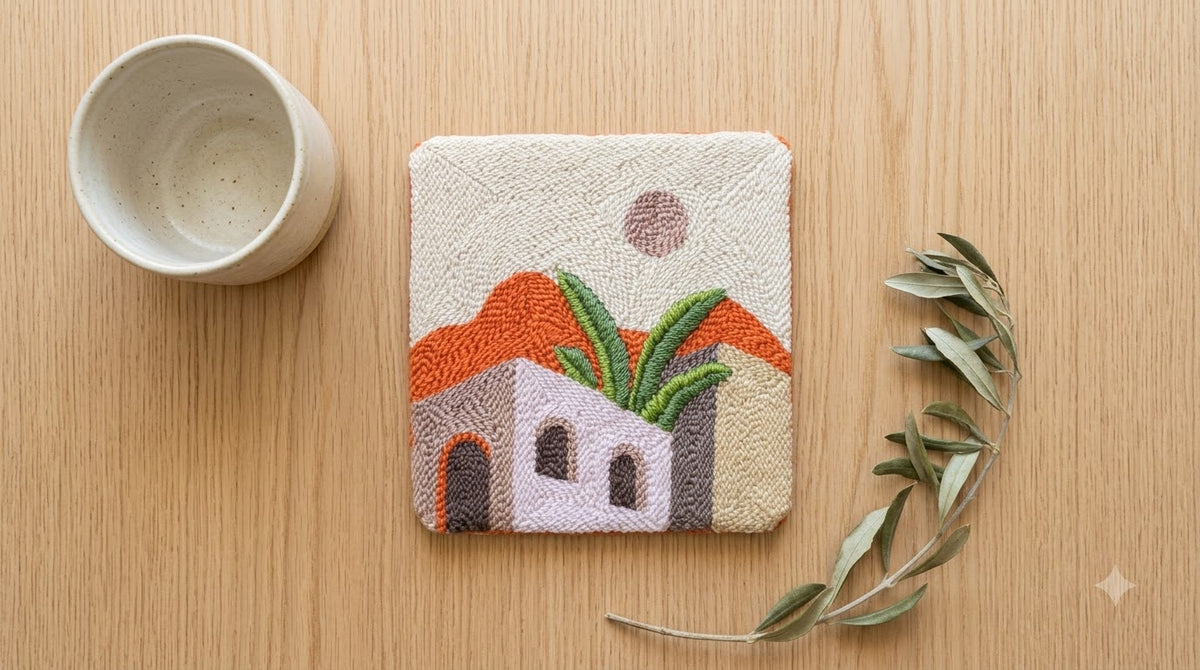 Casa del Sol Punch Mug Rug