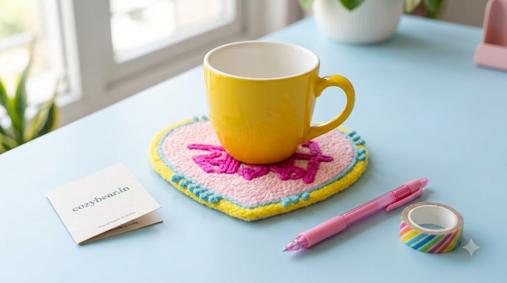 Sai-Ko Heart Mug Rug