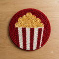 Movie Night Popcorn Mug rug