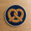 Salted Pretzel Mug Rug