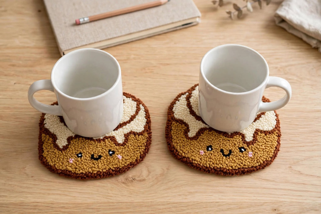 Cinnabuddy Kawaii Mug Rugs