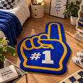 #1 Foam Finger Floor Rug