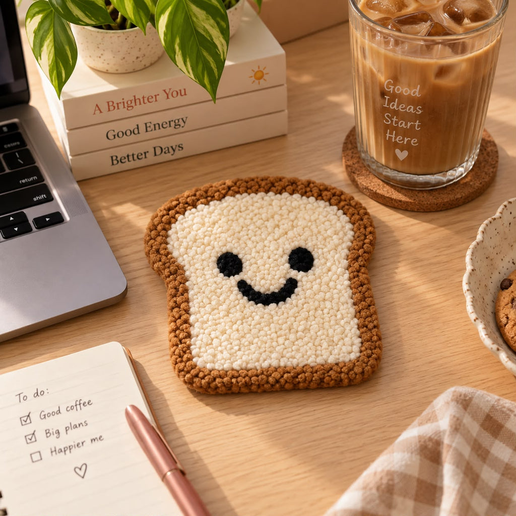 Toasty Smile Desk Rug