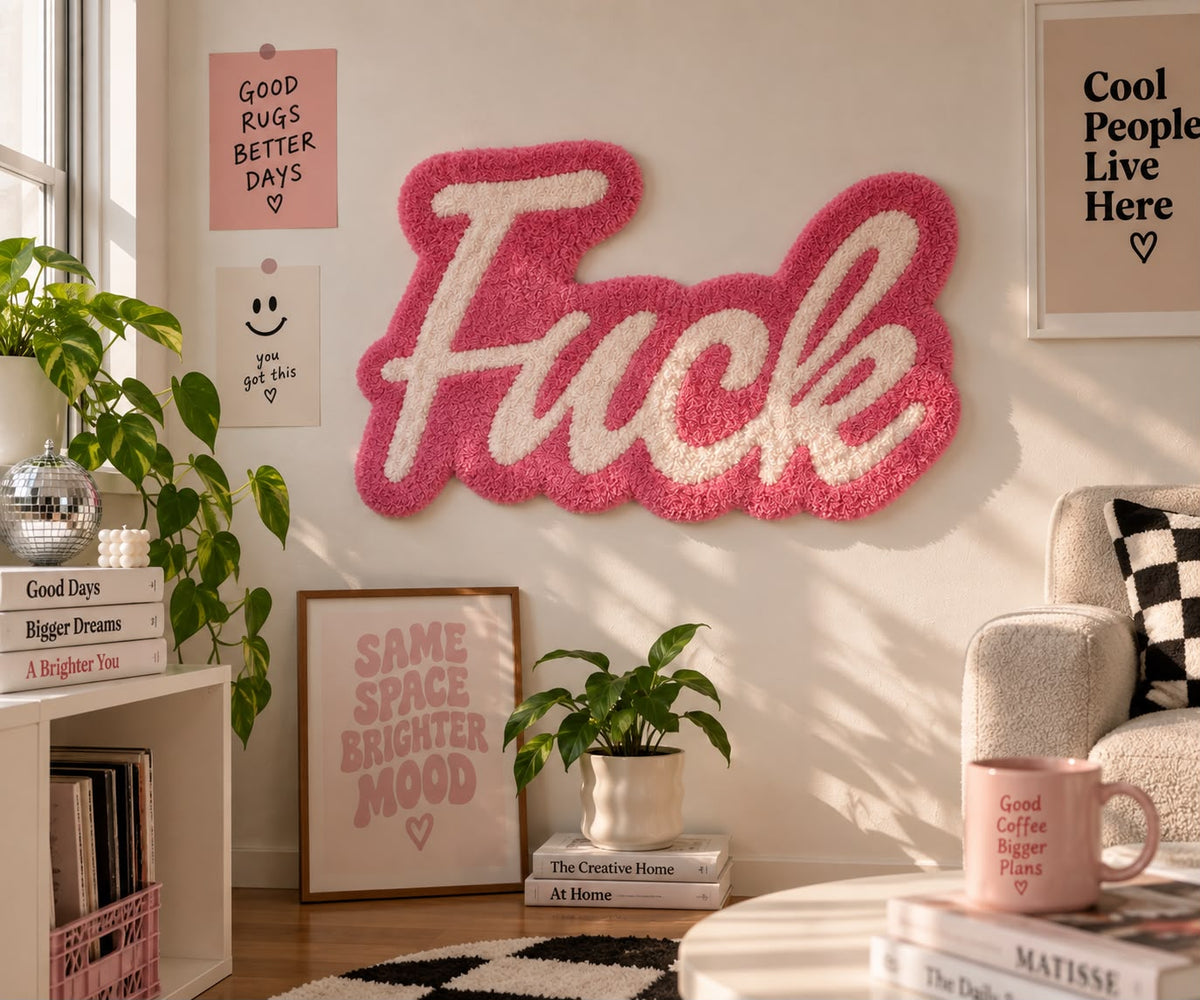 Fuck Wall rug